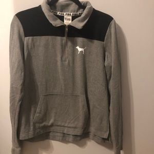 PINK Victoria’s Secret lightweight gray pullover
